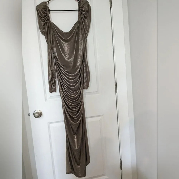 ASTR The Label Vanozza Dress in Pewter Size XL NWT - Picture 10 of 12